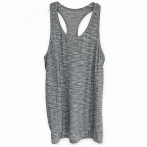 Under Armour | Threadborne Racerback Tank Heather Gray Size Small